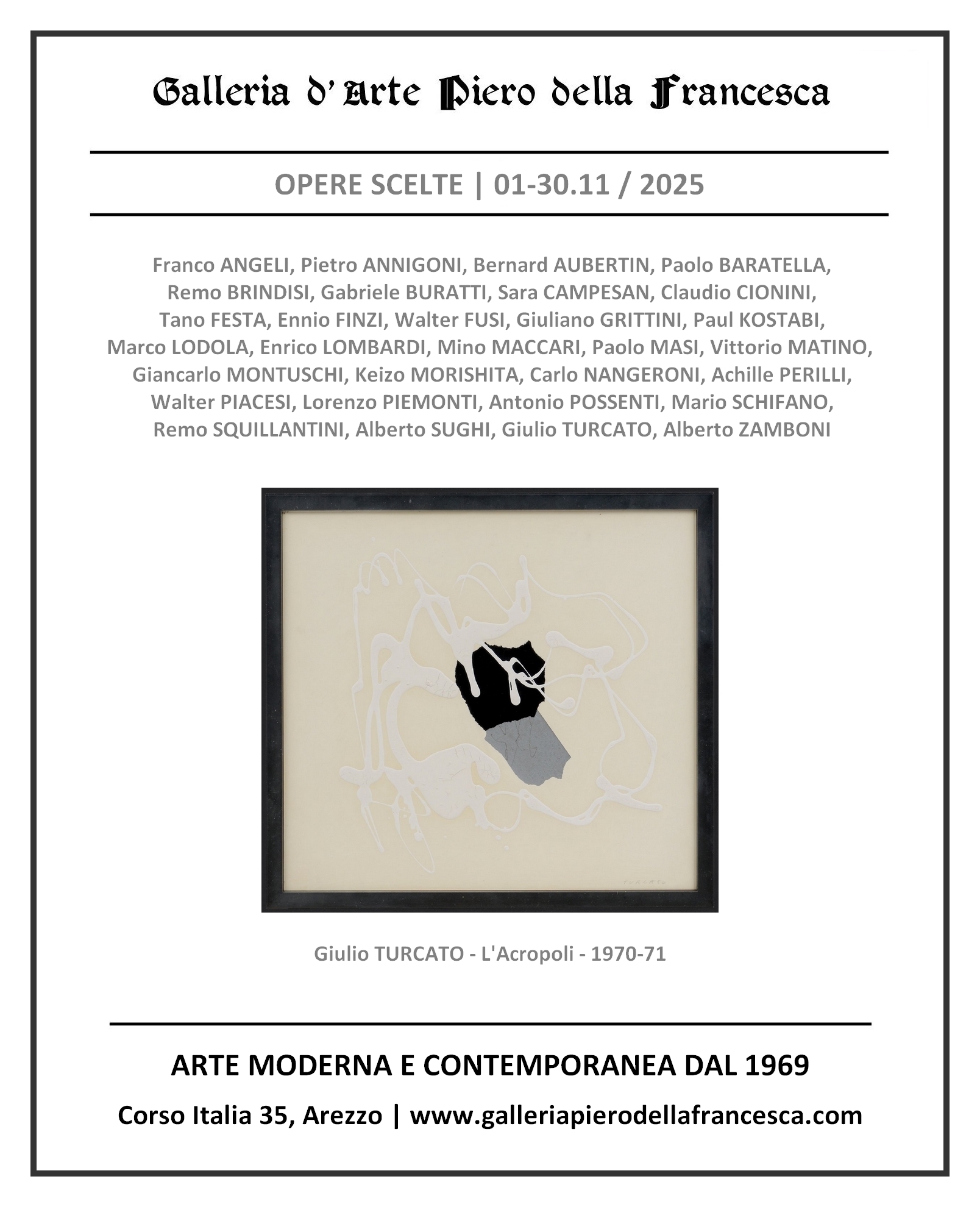 Opere Scelte - 01-30.11 / 2025