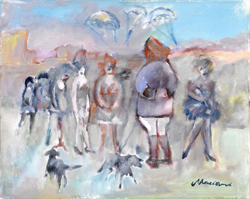Mino Maccari - Il lancio