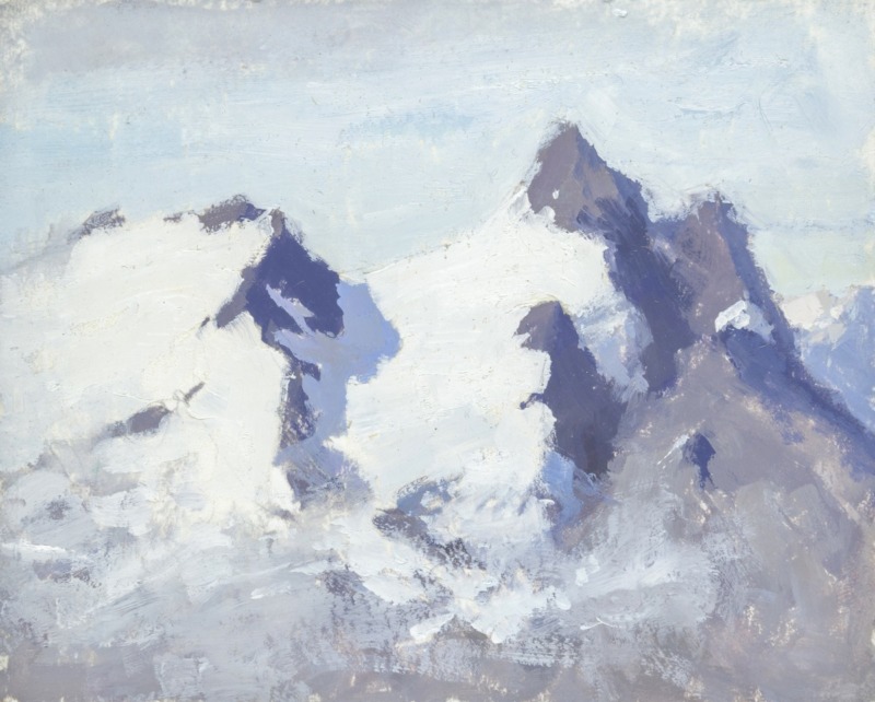 Jeremy Mann - On the Titlis (Plein air)
