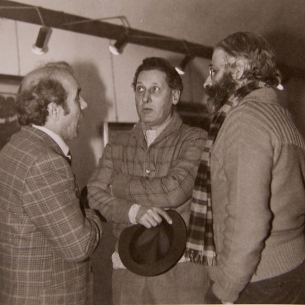 Remo Gardeschi, Giovan Battista Vaiani Lisi, Antonio Possenti alla Galleria Piero Della Francesca (photo by Giacomo Vaiani Lisi-all rights reserved)