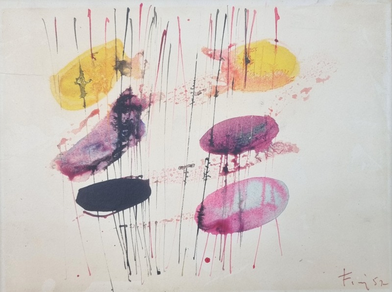 Ennio Finzi - Senza titolo - 1957